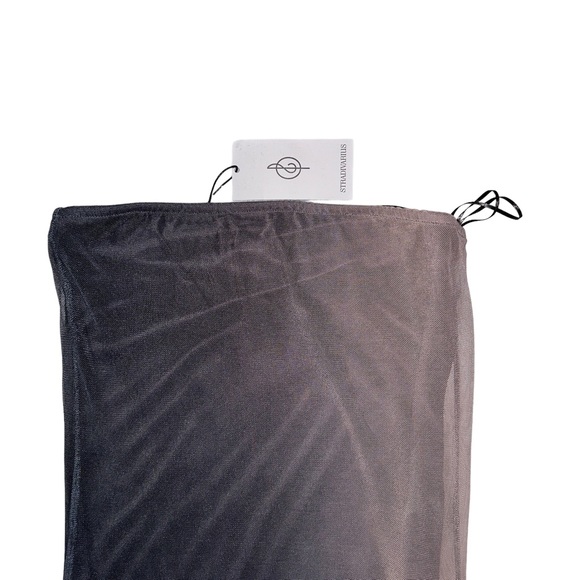 Stradivarius Ombre Bandeau Mesh Maxi - Picture 3 of 6